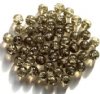 50 8mm Black Diamond Crackle Glass Beads